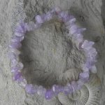 Lavendelquarz  Splitterarmband