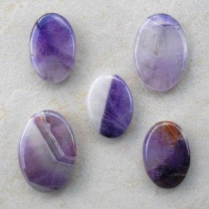 Amethyst Worry Stone