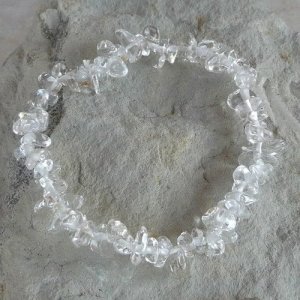 Bergkristall Splitterarmband