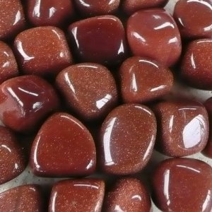 Goldfluss Trommelsteine Größe 2 - 3,5 cm 250 g