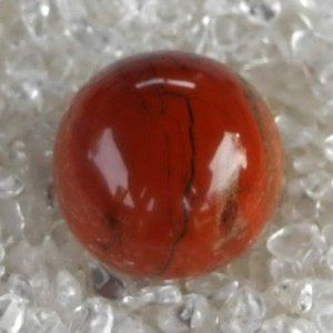 Jaspis Rot Kugel, 3 cm