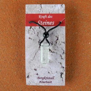 Kraftstein - Spitze aus Bergkristall