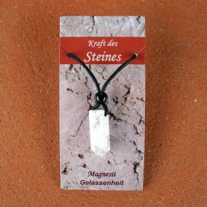 Kraftstein - Spitze aus Magnesit