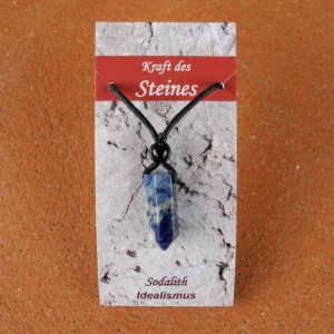 Kraftstein - Spitze aus Sodalith