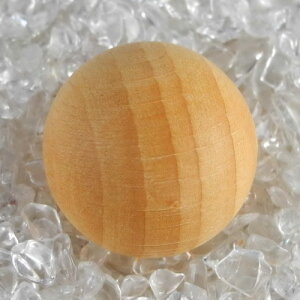 Buchenholz Kugel, 3 cm