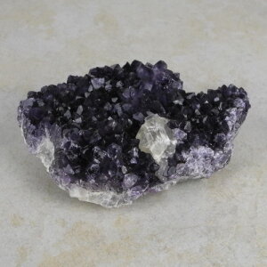 Amethyststück mit Calcit ca.14 x 10 x 5 cm