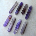 Amethyst Massagestab facettiert ca. 82 - 95 mm