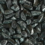 Turmalin schwarz (Schörl) Trommelstein Größe 2 - 3,5 cm, 250 g