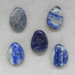 Lapislazuli Anhänger Trommelstein