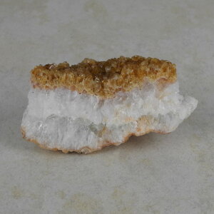 Citrin(gebr.) Stufe, ca. 11 x 5 x 5 cm