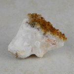 Citrin(gebr.) Stufe, ca. 7,5 x 4,5 x 7 cm