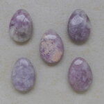 Lepidolith Anhänger Trommelstein