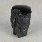 Schwarzer Turmalin / Schörl Anschliff, ca. 4,5 x 4 x...