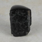 Schwarzer Turmalin / Schörl Anschliff, ca. 4,5 x 4 x 7 cm