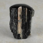 Schwarzer Turmalin / Schörl Anschliff, ca. 6 x 3,5 x...