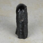 Schwarzer Turmalin / Schörl Anschliff, ca. 10 x 5 x 4 cm