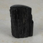 Schwarzer Turmalin / Schörl Anschliff, ca. 6 x 3 x...