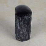 Schwarzer Turmalin / Schörl Anschliff, ca. 5 x 3,5 x 8 cm