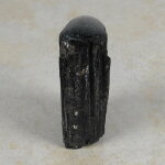 Schwarzer Turmalin / Schörl Anschliff, ca. 6 x 3 x 8,5 cm