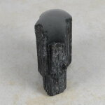 Schwarzer Turmalin / Schörl Anschliff, ca. 9 x 3,5 x 5,5 cm