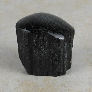 Schwarzer Turmalin / Schörl Anschliff, ca. 5,5 x 4,5 x 6 cm