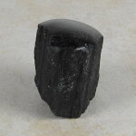 Schwarzer Turmalin / Schörl Anschliff, ca. 5,5 x 4,5 x 6 cm