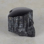 Schwarzer Turmalin / Schörl Anschliff, ca. 6 x 5 x 5,5 cm