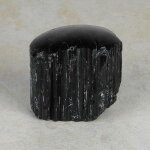 Schwarzer Turmalin / Schörl Anschliff, ca. 6 x 4 x 6 cm