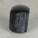 Schwarzer Turmalin / Schörl Anschliff, ca. 6 x 4 x 6 cm