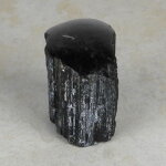 Schwarzer Turmalin / Schörl Anschliff, ca. 6 x 4 x 6 cm