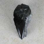 Schwarzer Turmalin / Schörl Anschliff, ca. 8,5 x 4,5 x 7 cm