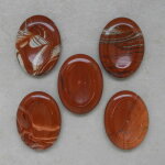 Jaspis Rot Daumenstein / Worry Stone