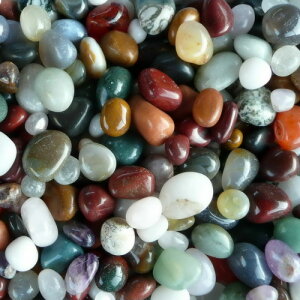 Trommelstein Mix (Indien) Steingröße 1 - 2 cm 250 g