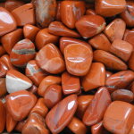 Jaspis Rot Trommelsteine Größe 2 - 3 cm 500 g