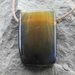 Boulder-Opal Anhänger gebohrt 45 x 30 x 13 mm -...