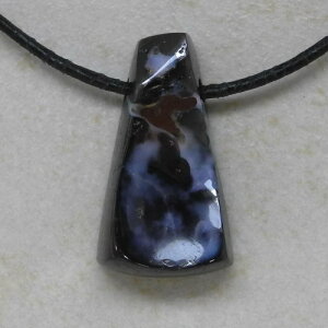Boulder-Opal Anhänger gebohrt 31 x 17 x 8 mm - Einzelstück