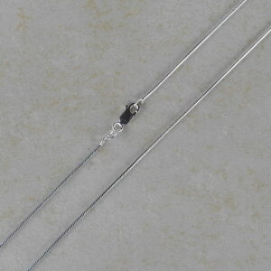 Schlangenkette, 1,2mm/60cm aus 925er Silber mit Karabinerverschluss