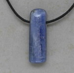 Disthen(Cyanit) Anhänger gebohrt 42 x 13 x 8 mm -...
