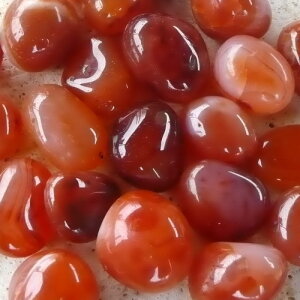 Karneol Trommelsteine Größe 2 - 3 cm 250 g
