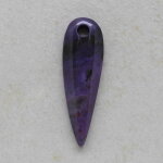 Sugilith Anhänger frontgebohrt, 36 x 12 x 5 mm,...