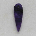 Sugilith Anhänger frontgebohrt, 36 x 12 x 5 mm, Einzelstück