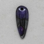 Sugilith Anhänger frontgebohrt, 39 x 15 x 6 mm, Einzelstück