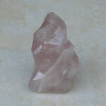 Rosenquarz Flamme, 120 mm