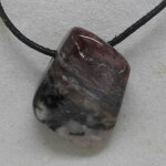 Sugilith Anhänger gebohrt, ca. 27 x 23 x 17 mm,...