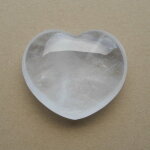 Bergkristall Herz, ca. 80 x 68 x 29 mm - Einzelstück