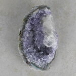 Amethyststück mit Calcit ca. 14,5 x 8,5 x 4 cm