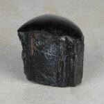 Schwarzer Turmalin / Schörl Anschliff, ca. 5 x 4 x 6 cm