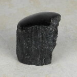 Schwarzer Turmalin / Schörl Anschliff, ca. 5 x 4 x 6 cm