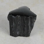 Schwarzer Turmalin / Schörl Anschliff, ca. 6 x 6,5 x 6,5 cm