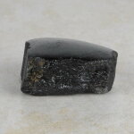 Schwarzer Turmalin / Schörl Anschliff, ca. 6 x 7,5 x 3,5 cm